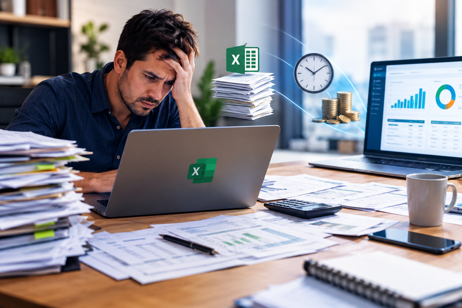¿Cuánto le cuesta realmente a tu empresa manejar las finanzas con Excel?