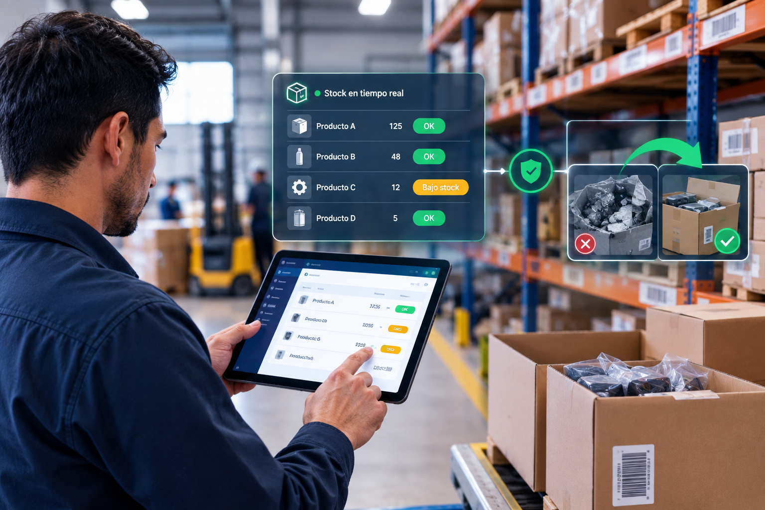 Control de inventario en tiempo real: cómo eliminar las mermas con un ERP
